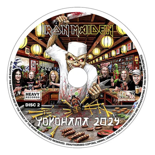 Iron Maiden - Live Yokohama 2024 2xCD