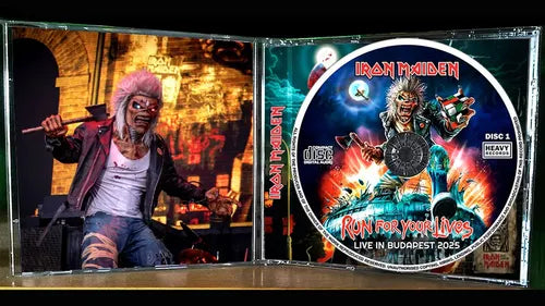 Iron Maiden - Live In Budapest 2025 2xCD