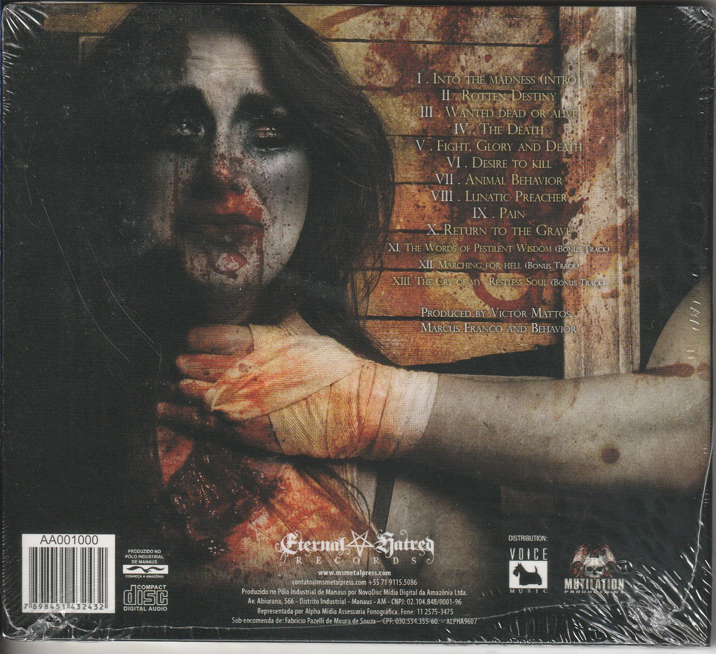 Behavior - The Awakening Of Madness CD