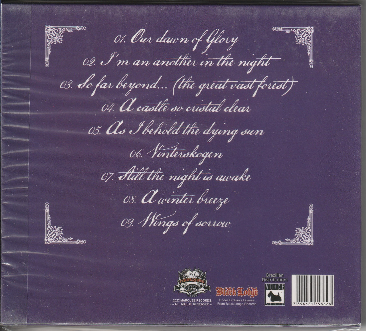Vinterland - Welcome My Last Chapter CD