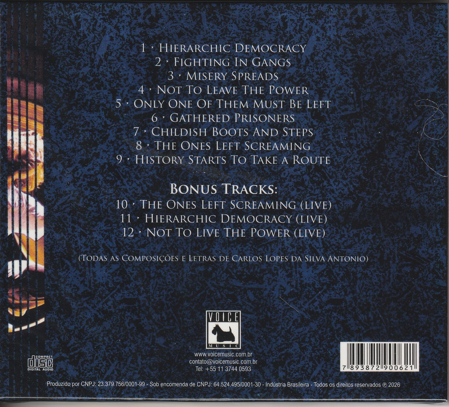 Dorsal Atlantica - Searching For The Light CD