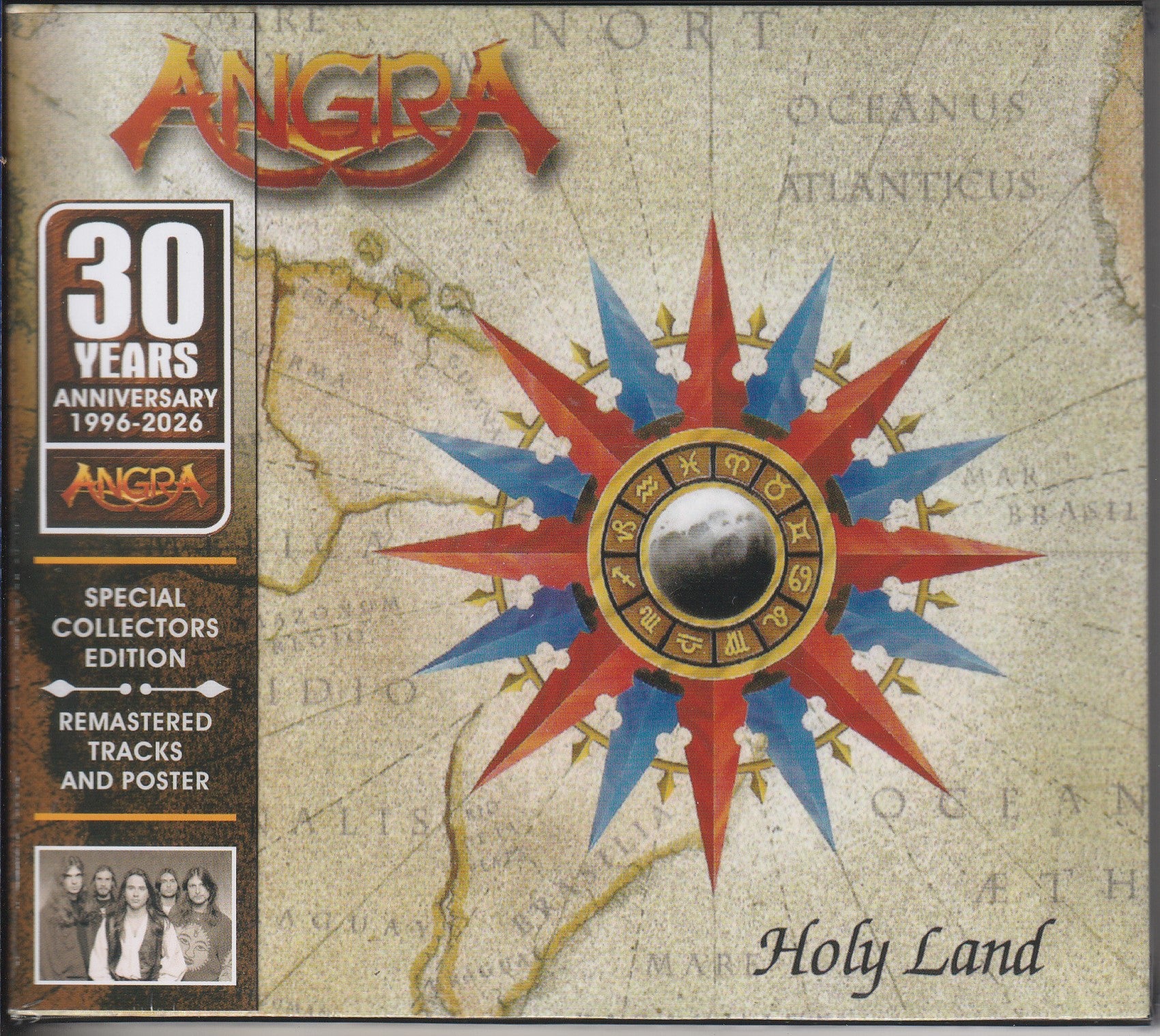 Angra - Holy Land CD (30th Anniversary Edition) – skilometal