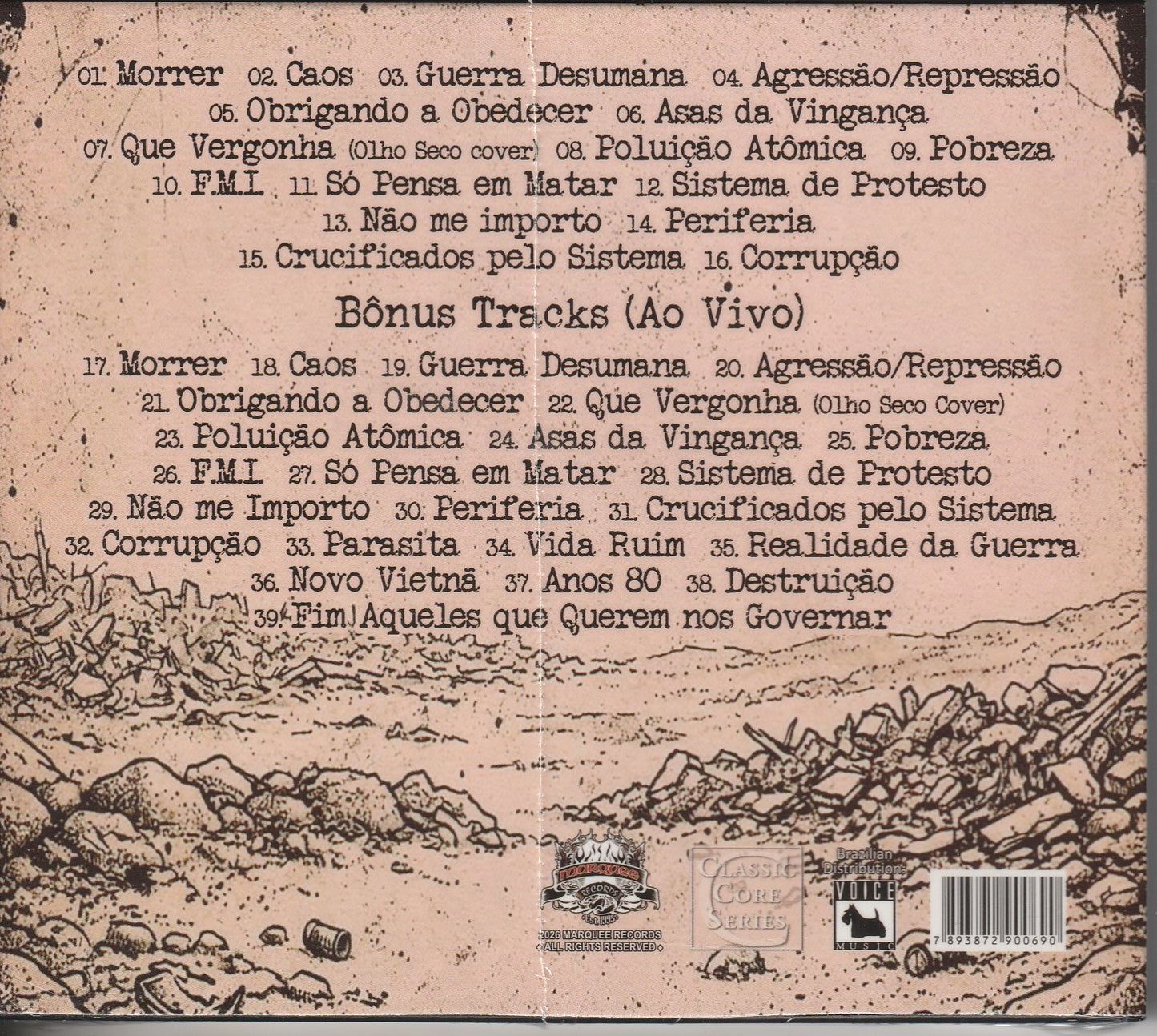 Ratos De Porao - Crucificados Pelo Sistema CD