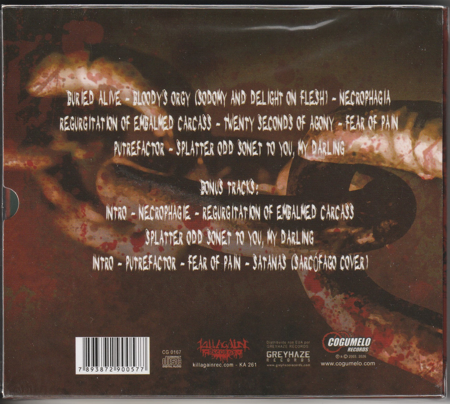 Pathologic Noise - Sodomy And Delight On Flesh CD