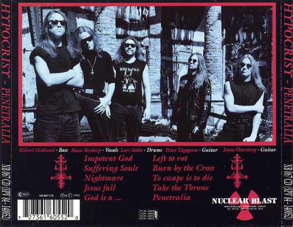Hypocrisy - Penetralia - CD