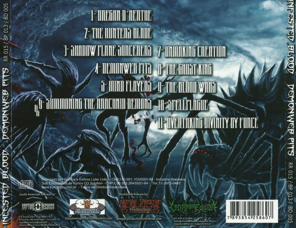 Infested Blood - Demonweb Pits - CD