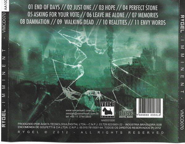 Rygel - Imminent - CD