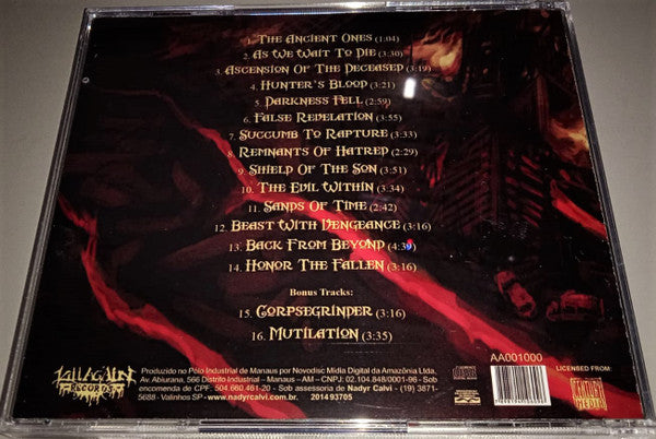 Massacre - Back From Beyond - CD
