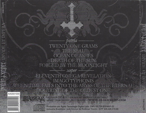 Patria / Xeper - Divide Et Impera - CD