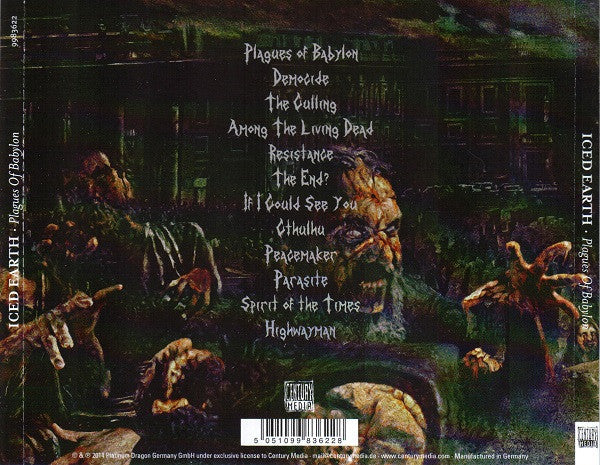 Iced Earth - Plagues Of Babylon - CD