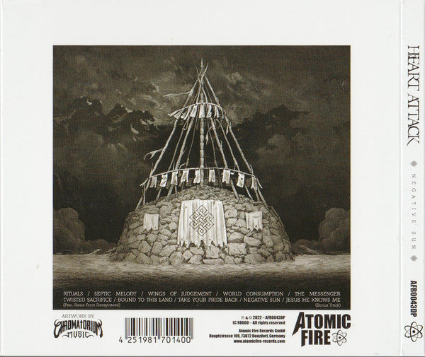 Heart Attack - Negative Sun - CD