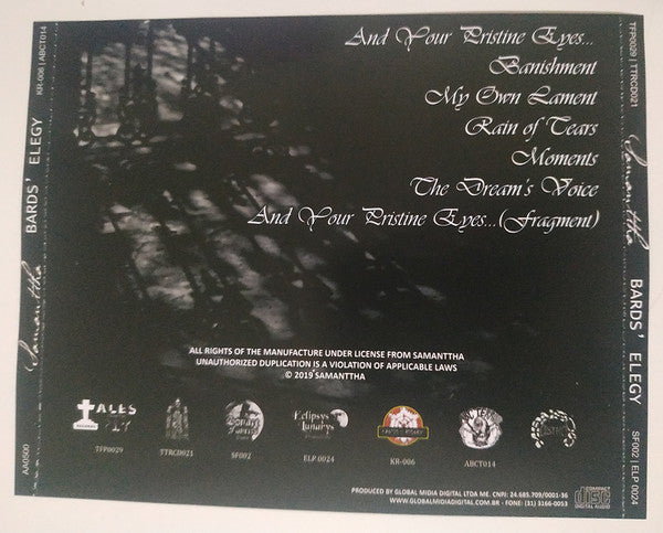 Samanttha - Bards' Elegy - CD