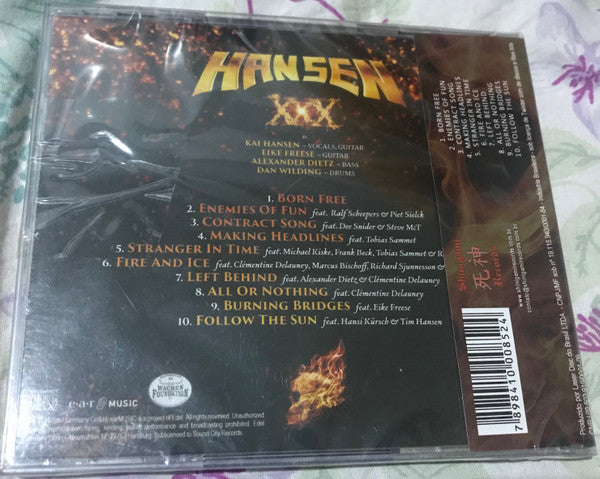 Hansen & Friends - XXX (Three Decades In Metal) - CD + CD