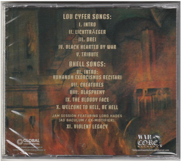 Loucyfer / BHell - Nationunderground Forces - CD