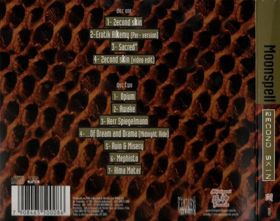 Moonspell - 2econd Skin - 2xCD