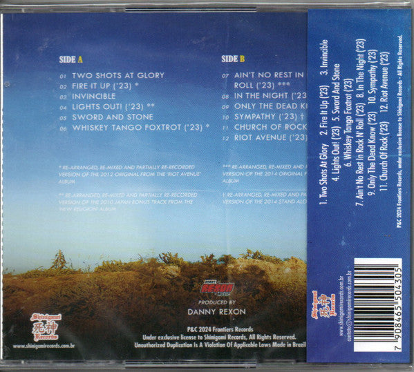 Crazy Lixx - Two Shots At Glory - CD