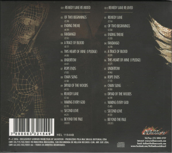 Pain Of Salvation - Remedy Lane Re:Visited - CD