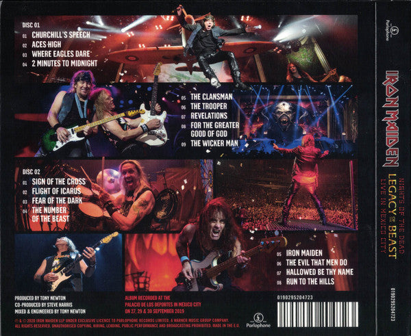 Iron Maiden - Nights Of The Dead, Legacy Of The Beast: Live In Mexico City - 2xCD