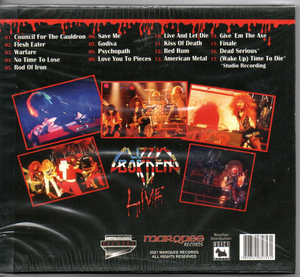 Lizzy Borden - The Murderess Metal Road Show - CD