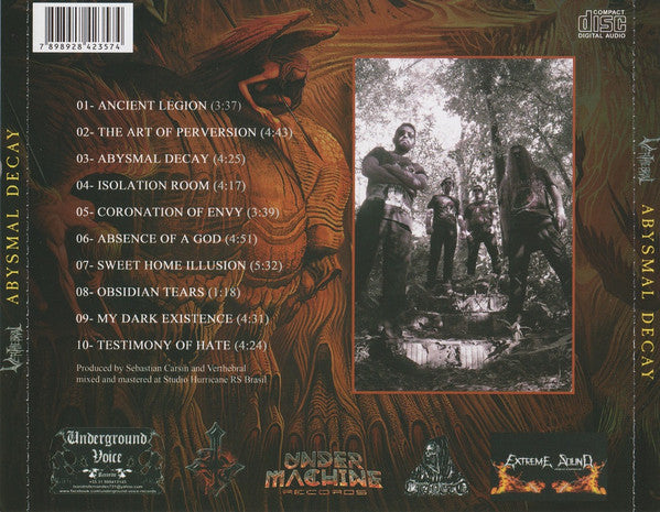 Verthebral - Abysmal Decay - CD