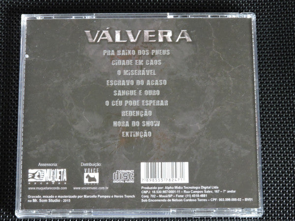 Válvera - Cidade Em Caos - CD