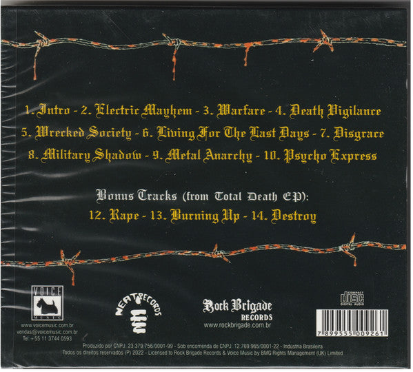 Warfare  - Metal Anarchy - CD