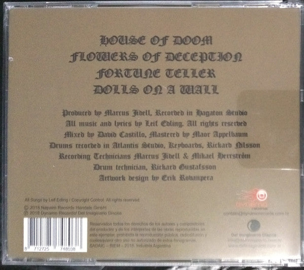 Candlemass - House Of Doom - CD