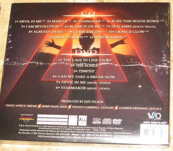Last In Line - Heavy Crown - CD + DVDg