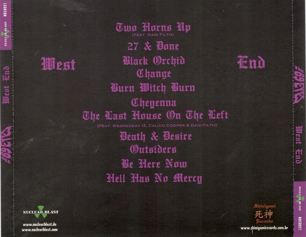 The 69 Eyes - West End - CD