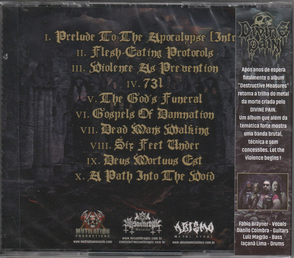 Divine Pain - Destructive Measures - CD