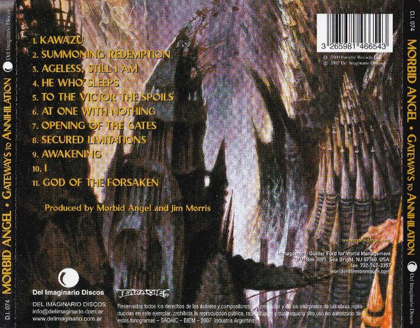 Morbid Angel - Gateways To Annihilation - CD