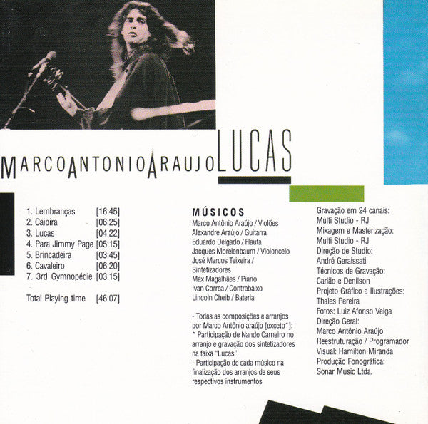 Marco Antonio Araujo - Lucas - CD