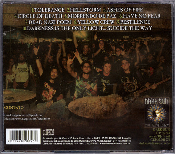 Vingador - Dark Side - CD