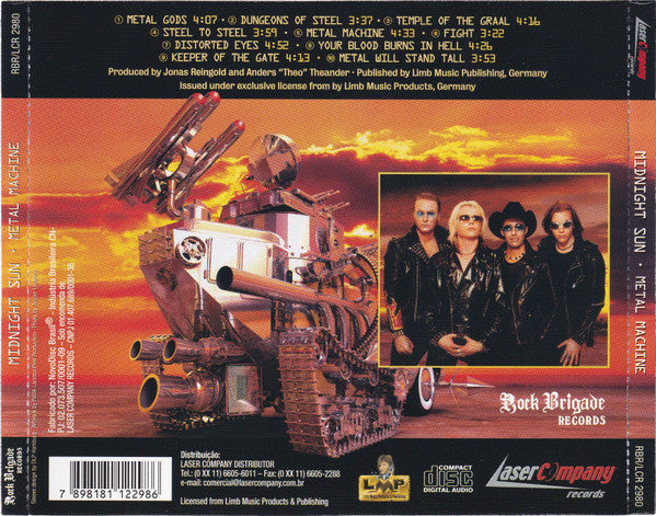 Midnight Sun - Metal Machine - CD