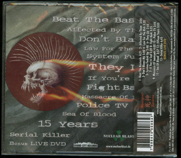 The Exploited - Beat The Bastards - CD + DVD