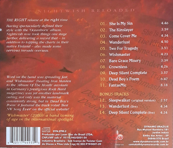 Nightwish - Wishmaster - CD