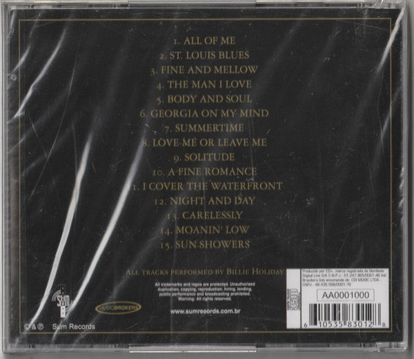 Billie Holiday - The Billie Holiday Songbook: In Commemoration Of Her 90th Anniversary 1915-1959 - CD