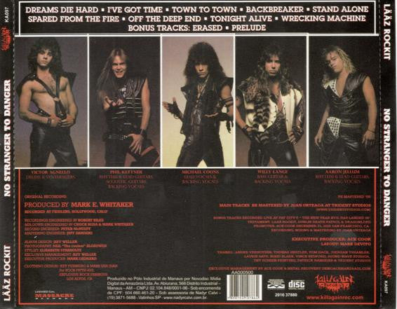 Laaz Rockit - No Stranger To Danger - CD