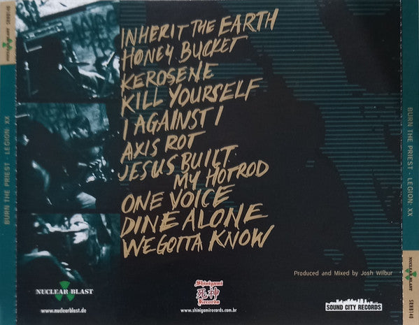 Burn The Priest - Legion: XX - CD