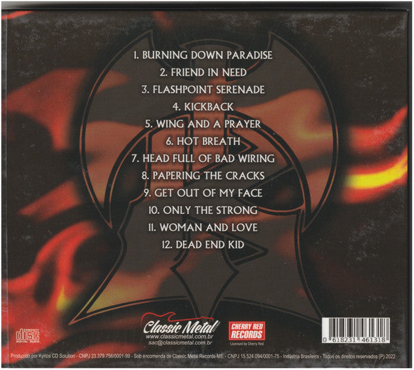 Tokyo Blade - Burning Down Paradise - CD