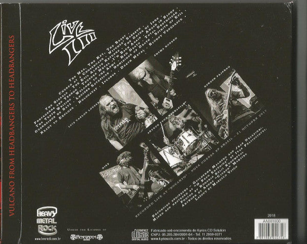 Vulcano  - Live III – From Headbangers To Headbangers - 2xCD