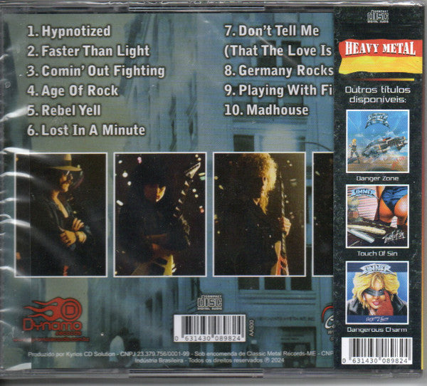 Sinner - Comin' Out Fighting - CD
