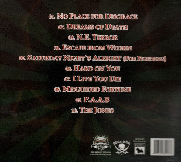 Flotsam And Jetsam - No Place For Disgrace 2014 - CD