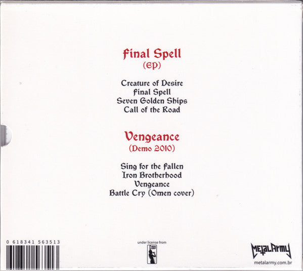 Visigoth - Final Spell Of Vengeance - CD