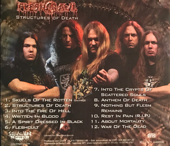 Fleshcrawl - Structures Of Death - CD