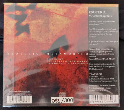Esoteric  - Metamorphogenesis - CD