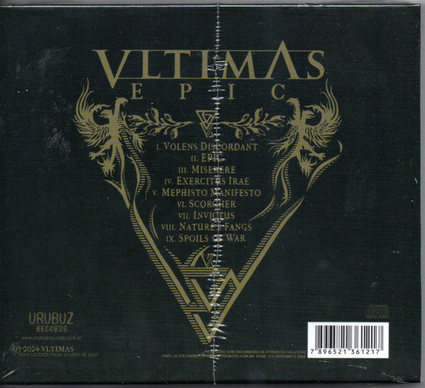 Vltimas - Epic - CD