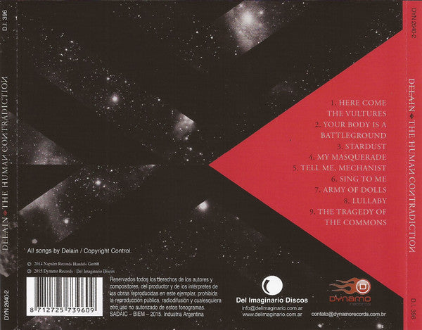 Delain - The Human Contradiction - CD