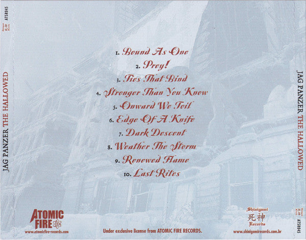 Jag Panzer - The Hallowed - CD