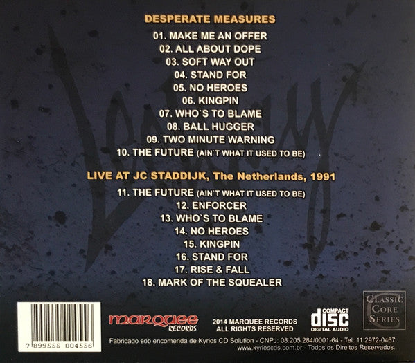 Leeway - Desperate Measures - CD
